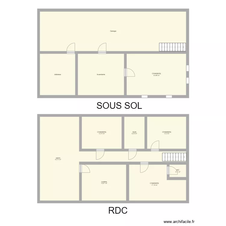 veronique cochard. Plan de 0 pièce et 0 m2
