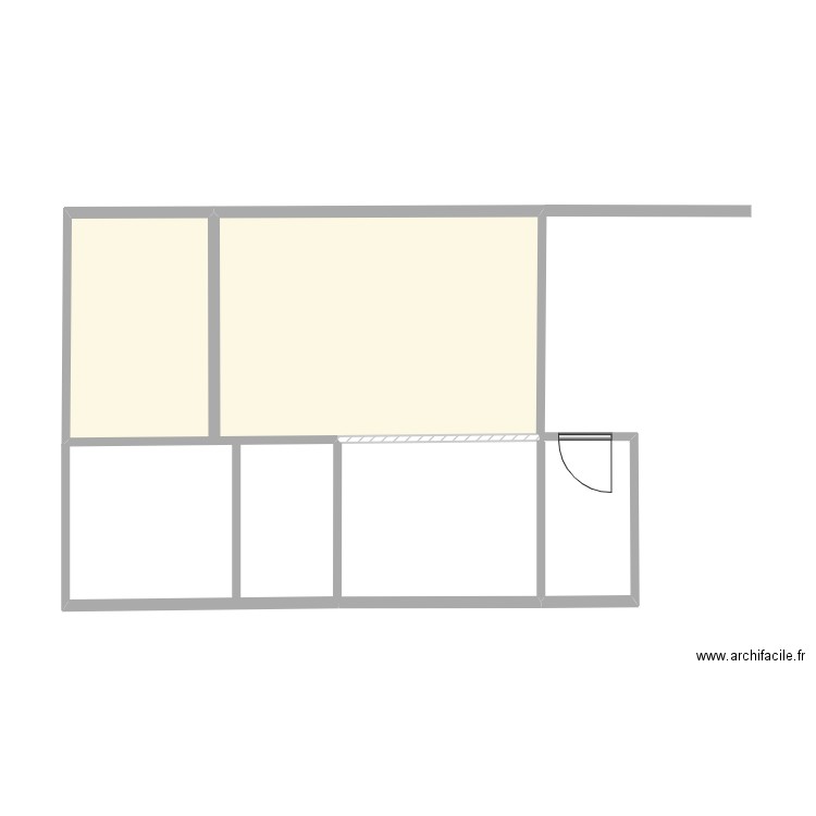 URVOY (véranda). Plan de 0 pièce et 0 m2