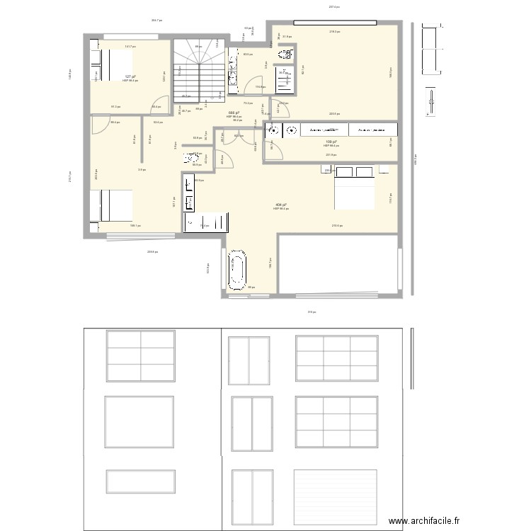 maison copie 3. Plan de 0 pièce et 0 m2