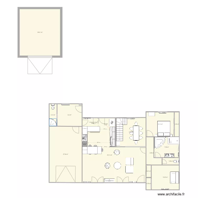 Pont saint martin Cuisine D&eacute;finitive. Plan de 