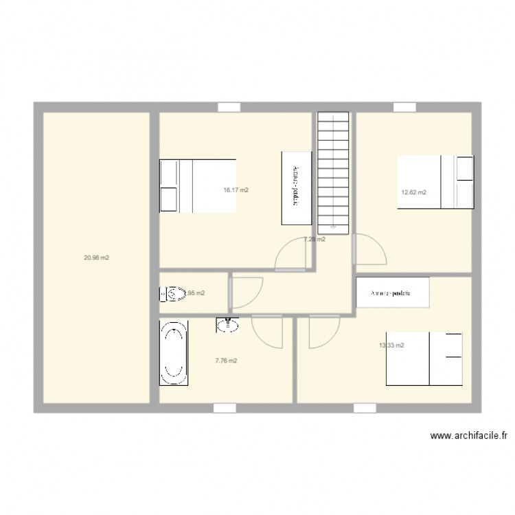 maudet. Plan de 0 pièce et 0 m2