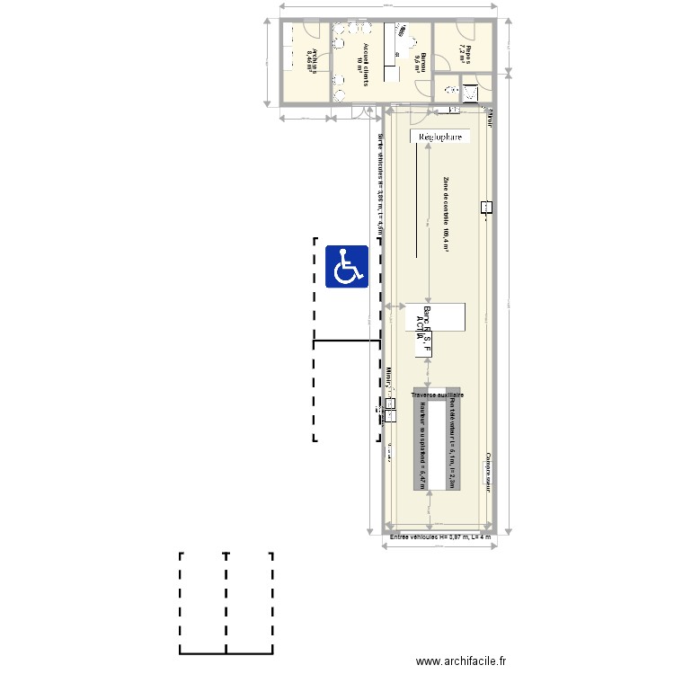 CCT VL Saint André de Sangonis. Plan de 0 pièce et 0 m2