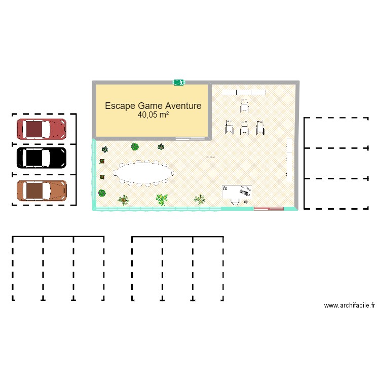 Magasin MM3000. Plan de 0 pièce et 0 m2