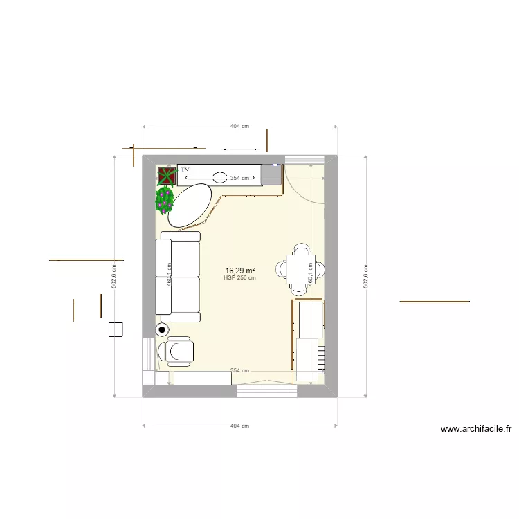 Salon. Plan de Salon. Plan de