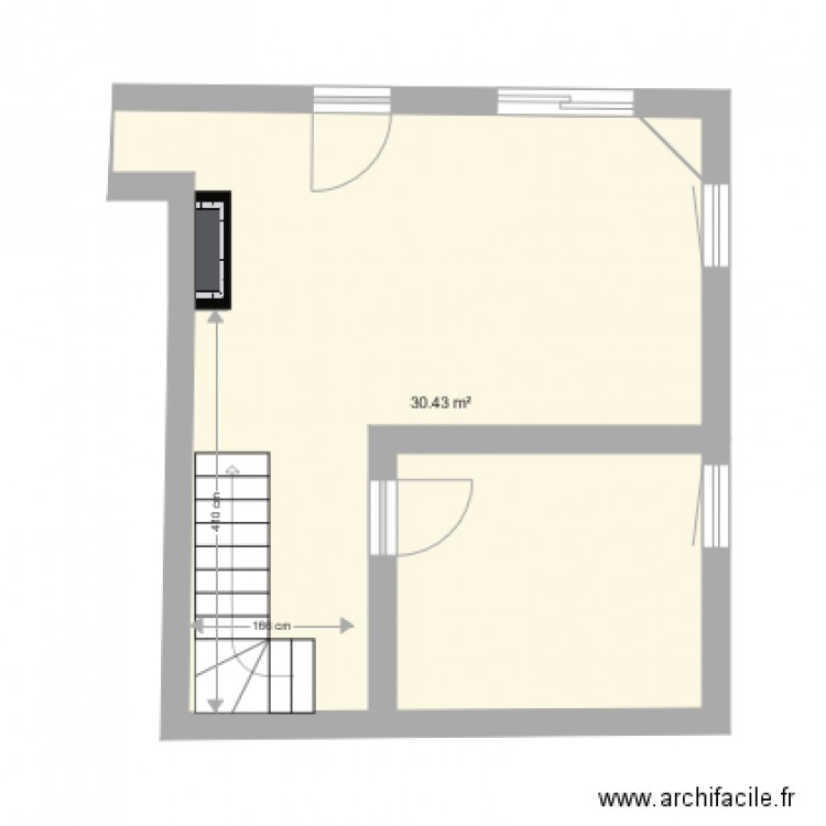 Petite Maison le V2. Plan de 0 pièce et 0 m2