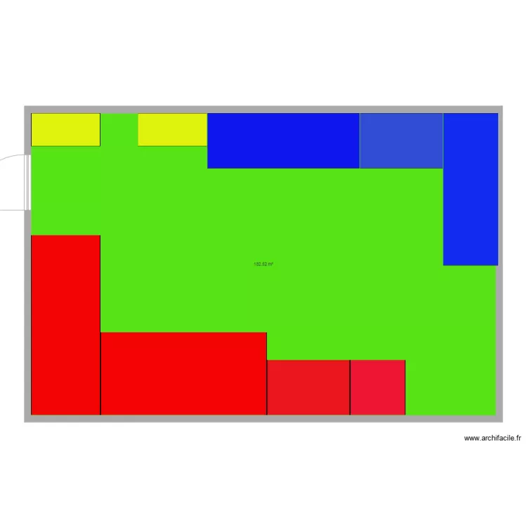 Bureau Maison. Plan de Bureau Maison. Plan de