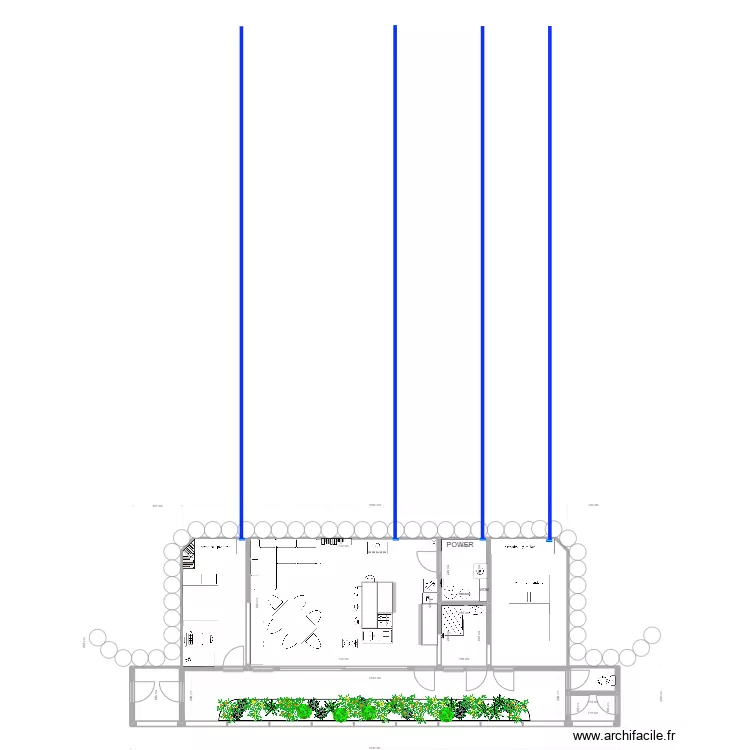 Earthship 2 BIGBIRD. Plan de 