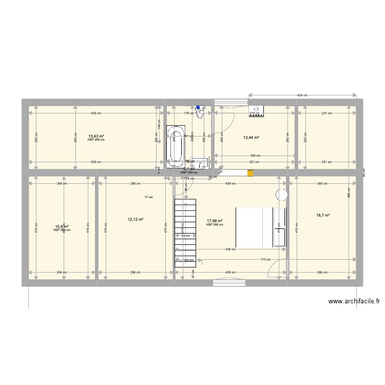 Plan arc en ciel EDL mezzanine. Plan de 0 pièce et 0 m2