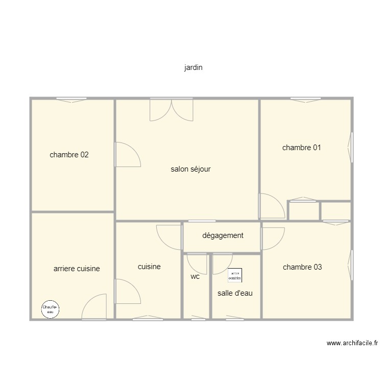 indivision byroteau am 1352. Plan de 0 pièce et 0 m2