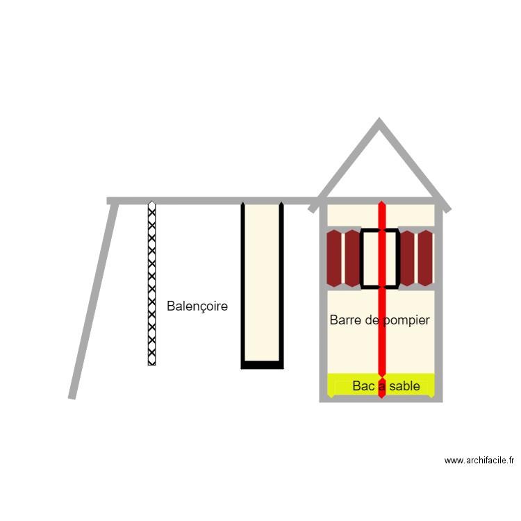 cabane 2. Plan de 0 pièce et 0 m2