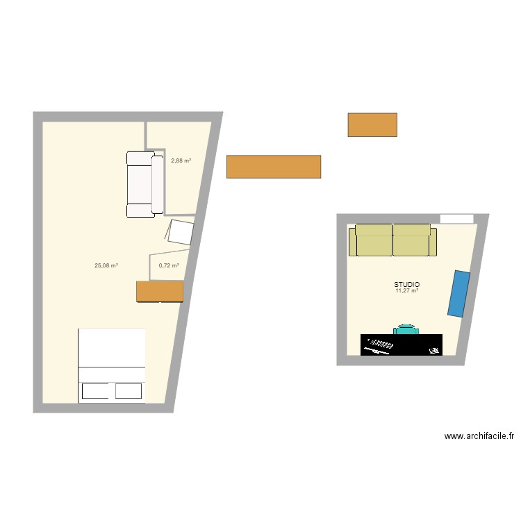 MILAN. Plan de 0 pièce et 0 m2