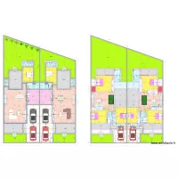 Duplex Jumeles Plan Pref vjumeles
