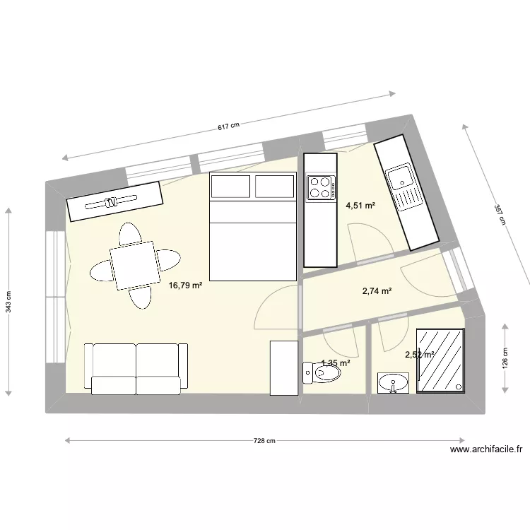 TEST1 Vermala. Plan de 