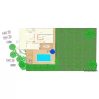 plan bas papa SANS STUDIO TERRASSE