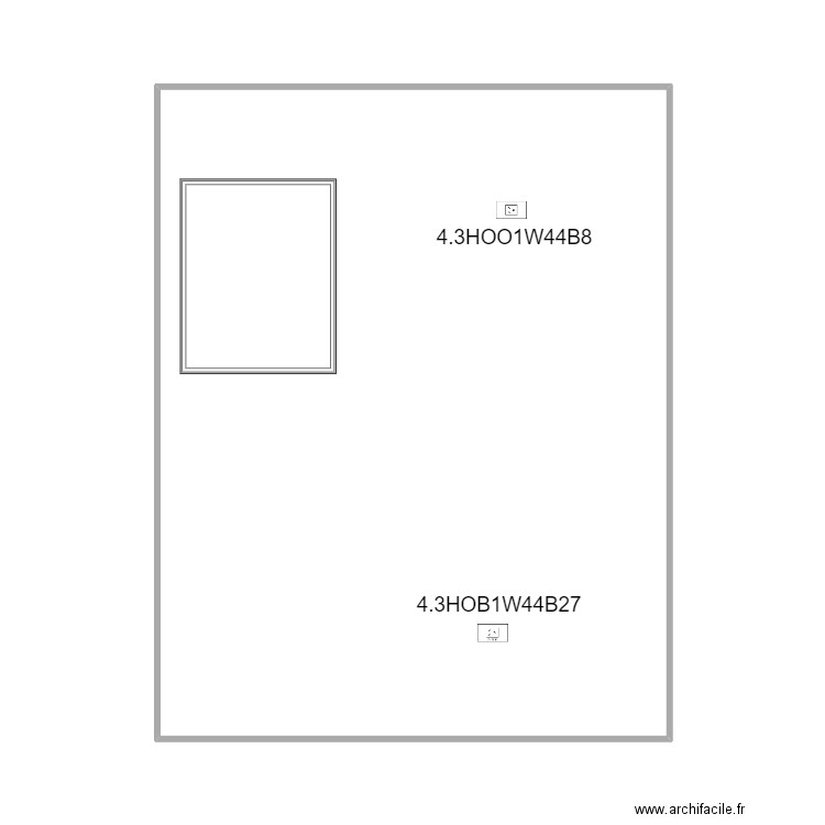 wall 44 BBQ plugs X 3. Plan de 0 pièce et 0 m2