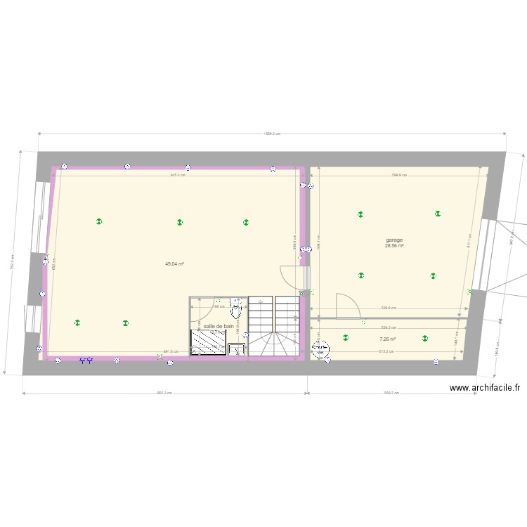 grange 2. Plan de 0 pièce et 0 m2