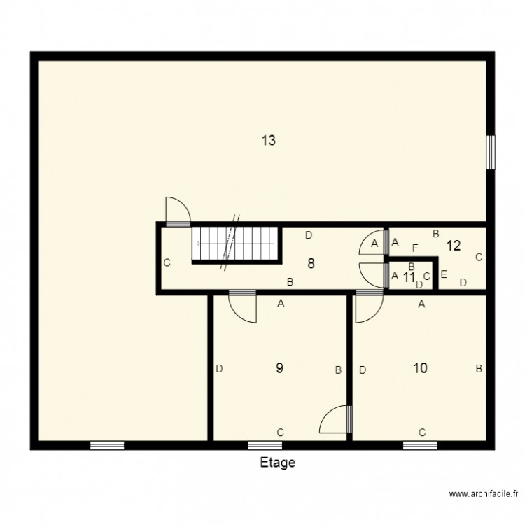 174500 NOTTAT MOUROT Plomb. Plan de 0 pièce et 0 m2