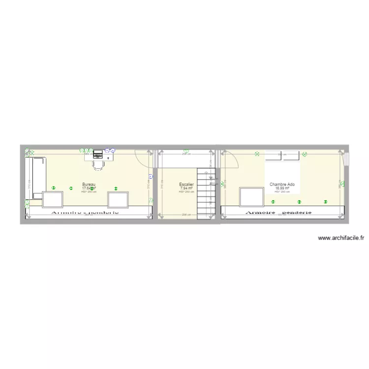 Plan &eacute;lectrique Maison avec modifications Marylaure. Plan de 