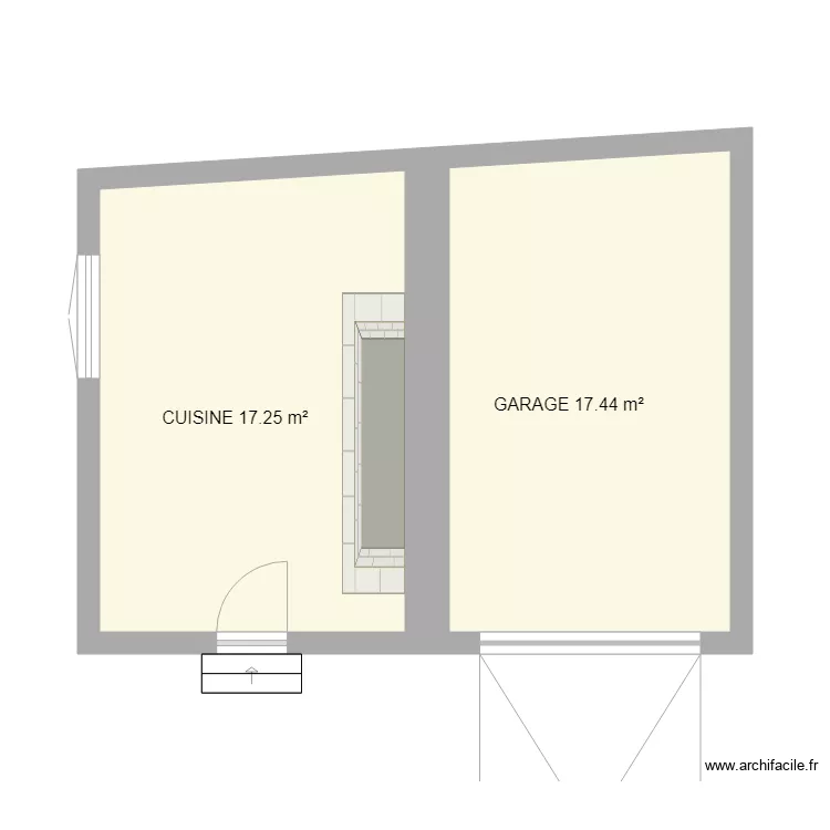 AU PARADIS ACCEUIL. Plan de 
