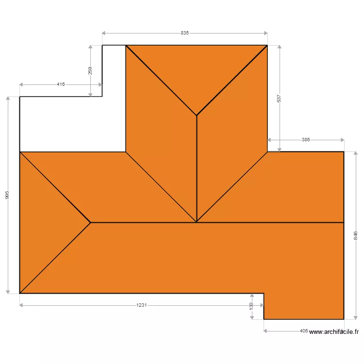 TOITURE CAMUS. Plan de 