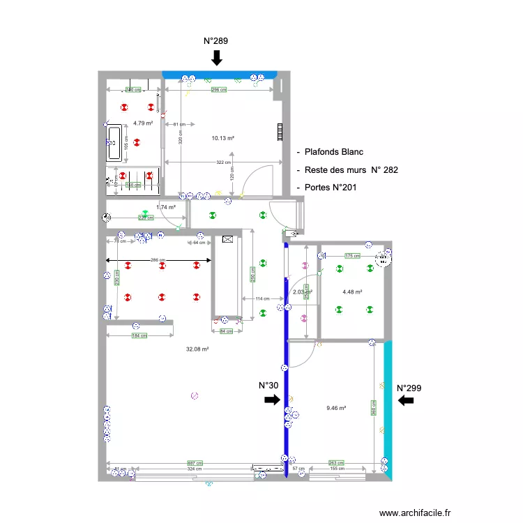 Projet Guerin . Plan de 
