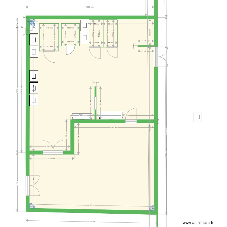 Laboratoire Boulangerie Pâtisserie. Plan de 0 pièce et 0 m2