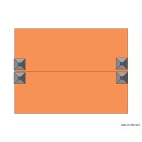 plan de toiture actuel