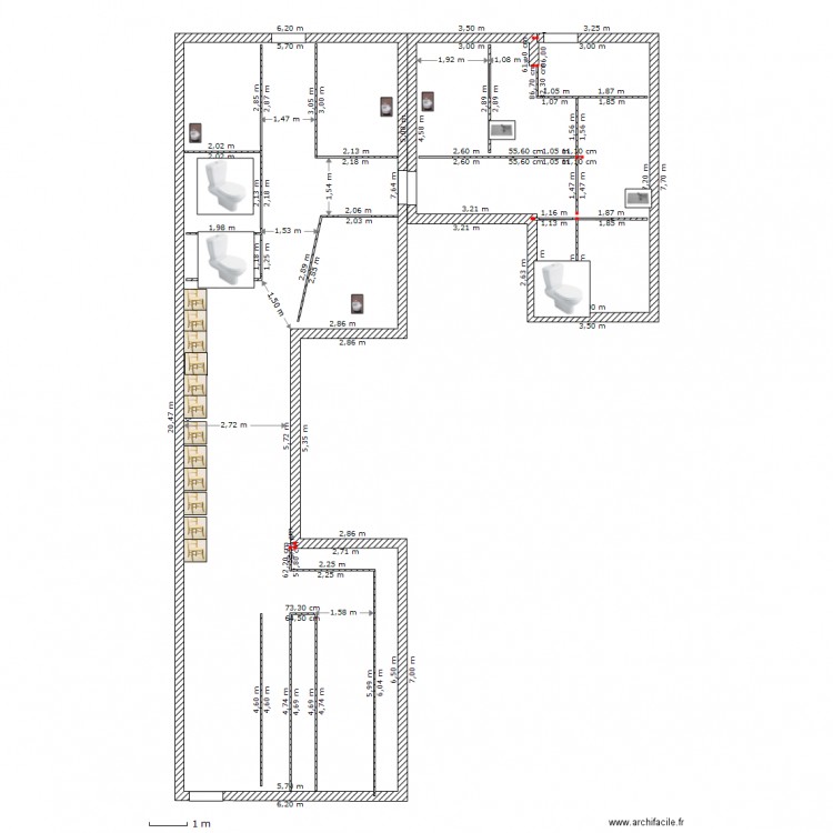 SAINT MEDARE. Plan de 0 pièce et 0 m2