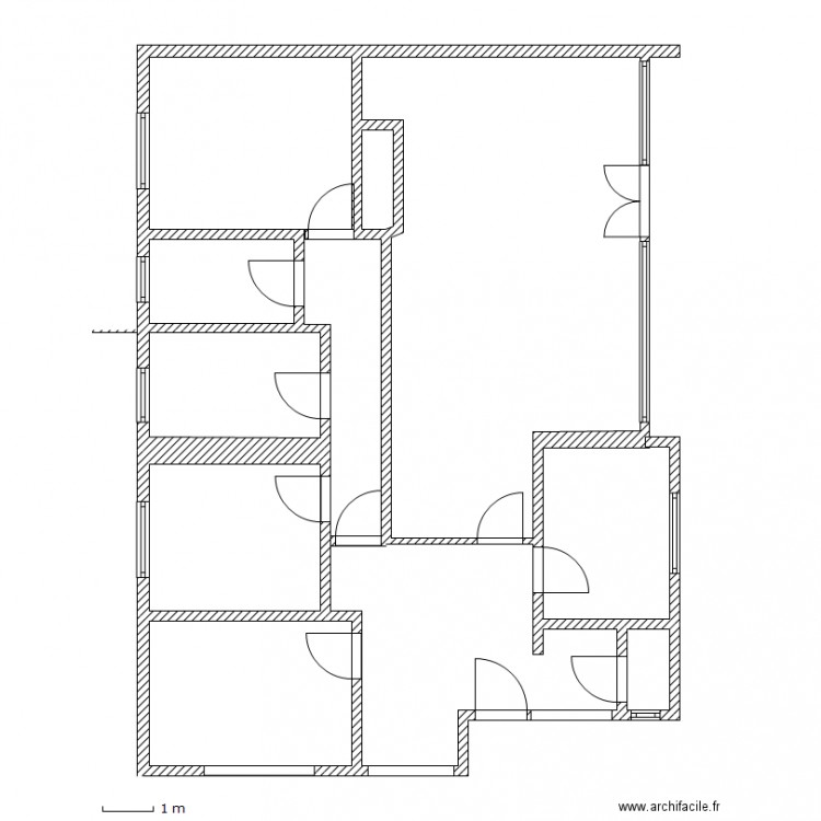 RDZ NEUVE 22 sans m. Plan de 0 pièce et 0 m2