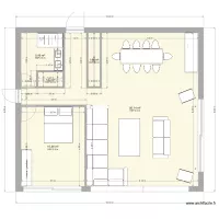 Plan extension salon 3
