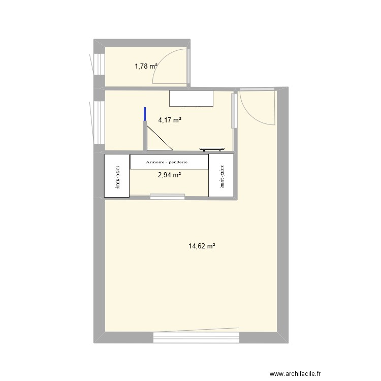 chaume1. Plan de 15 pièces et 182 m2