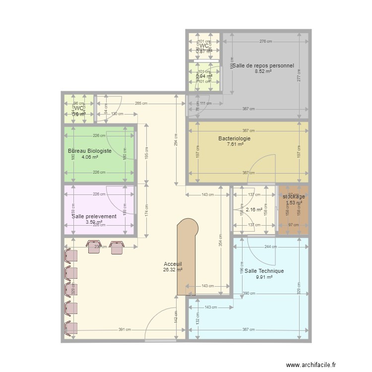 BIOLMH AM. Plan de 0 pièce et 0 m2