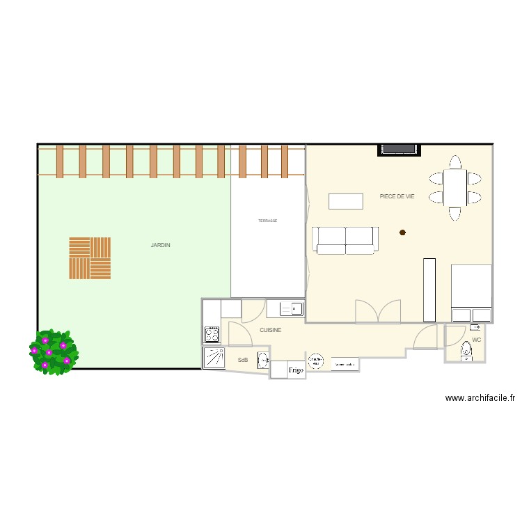 cdv 3. Plan de 0 pièce et 0 m2