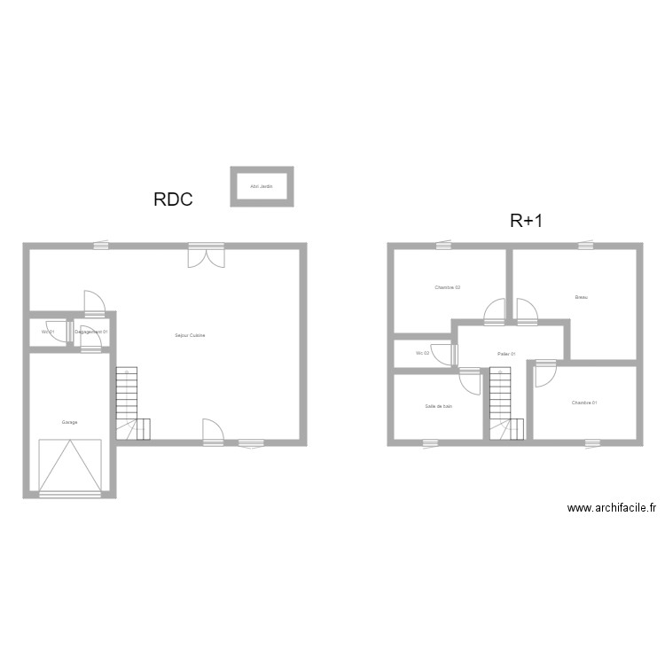 350601134. Plan de 11 pièces et 145 m2