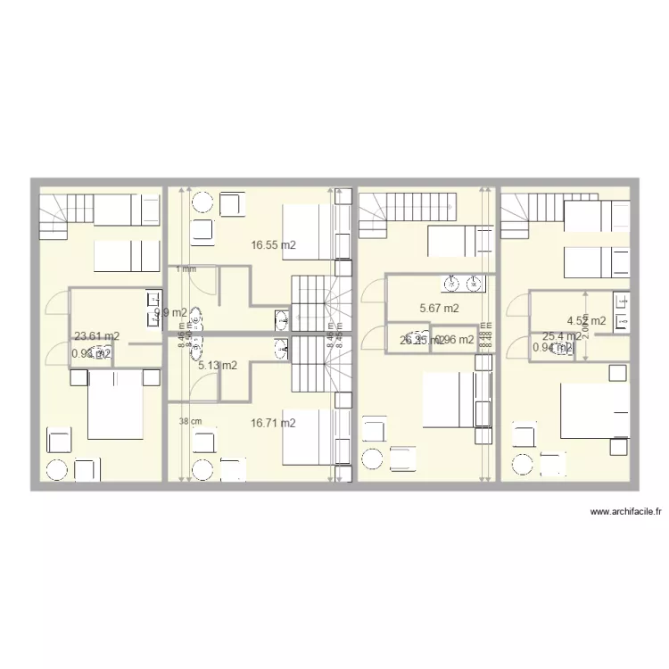 MAISON DE SATILLIEU. Plan de MAISON DE SATILLIEU. Plan de