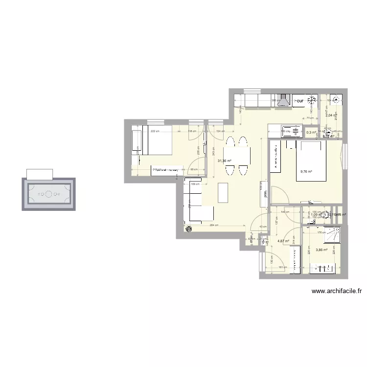 Perrignier id&eacute;e finale. Plan de 