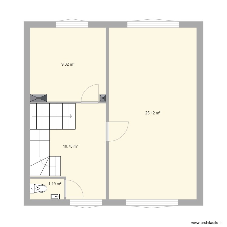 plan 1er Moulins. Plan de 0 pièce et 0 m2