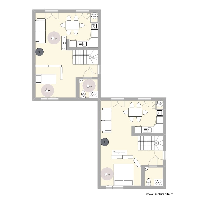 M Noé. Plan de 0 pièce et 0 m2