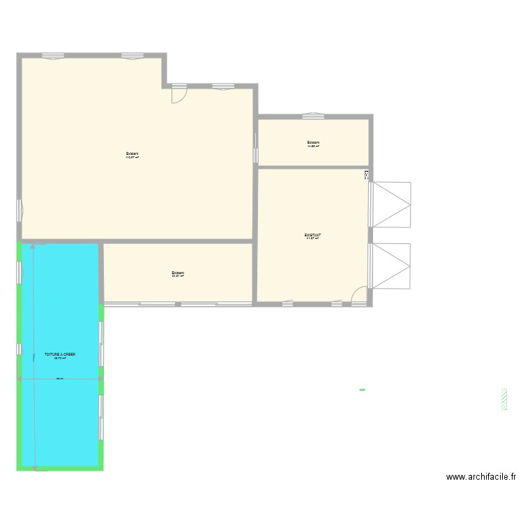 PLAN TOITURE. Plan de 0 pièce et 0 m2