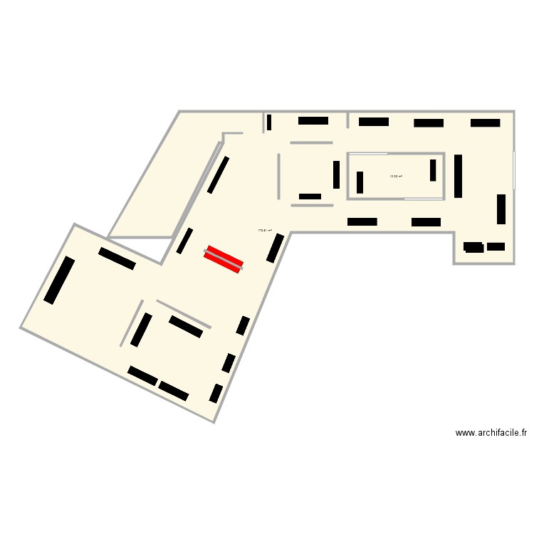 Plan Magasin ESPRIT. Plan de 0 pièce et 0 m2