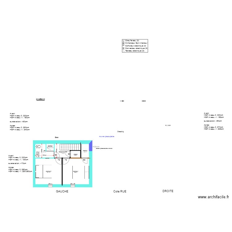 bayard final V7 RDC duplex gauche . Plan de 0 pièce et 0 m2