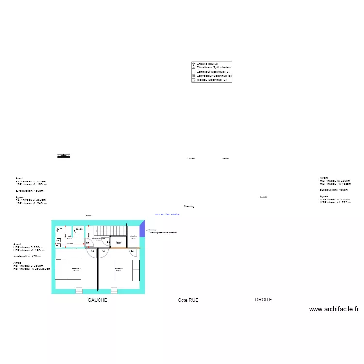 bayard final V7 RDC duplex gauche . Plan de bayard final V7 RDC duplex gauche . Plan de