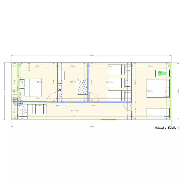 ETAGE SOPHIE ROELANDT amenag solution 1. Plan de 