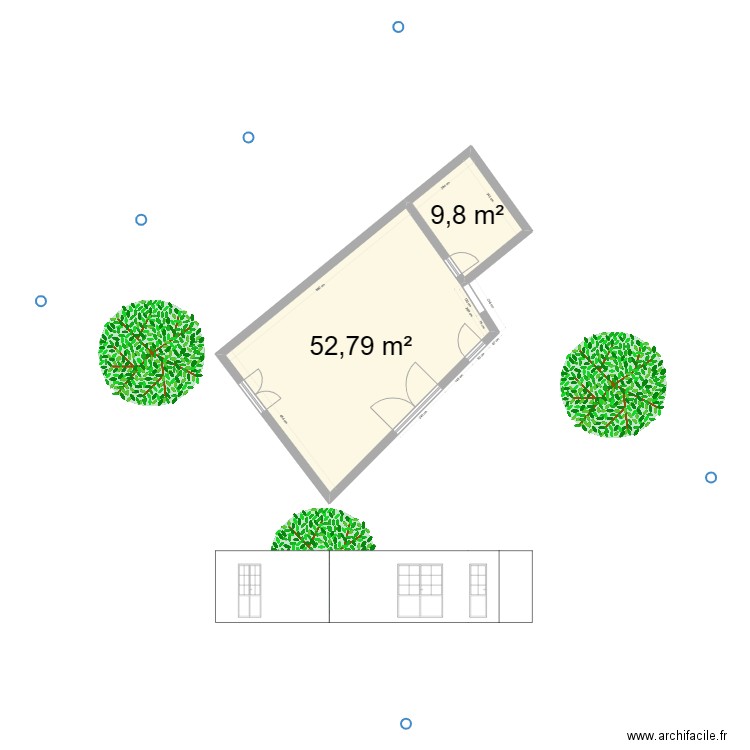 PLAN DE MASSE. Plan de 0 pièce et 0 m2