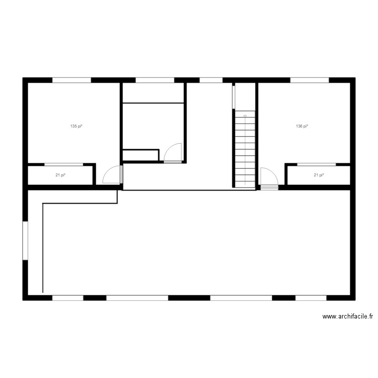 Caron deux. Plan de 0 pièce et 0 m2