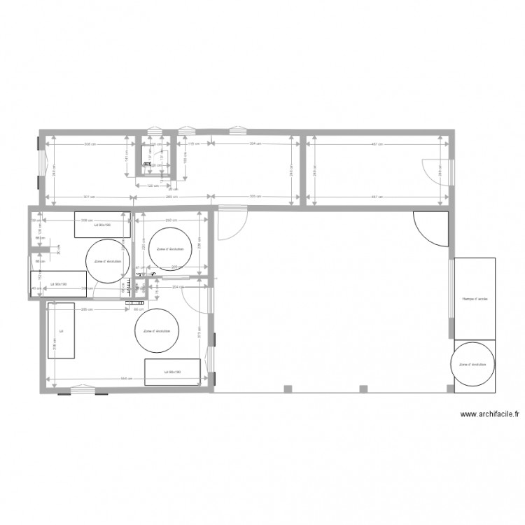 Chateau Projet détail. Plan de 0 pièce et 0 m2