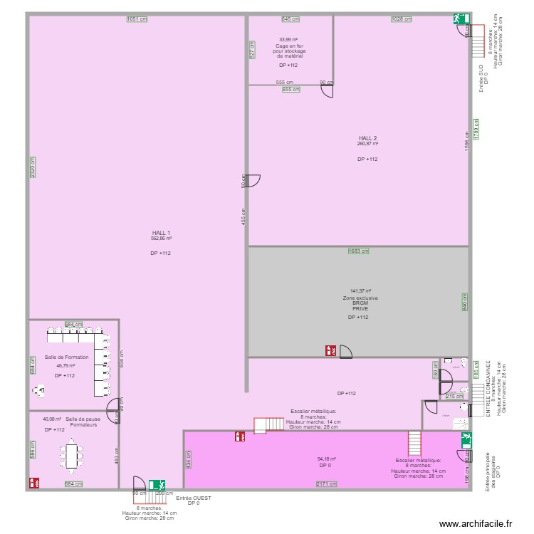 DIMENSION CORDE. Plan de 0 pièce et 0 m2