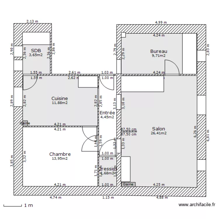 Appartement mod2. Plan de Appartement mod2. Plan de