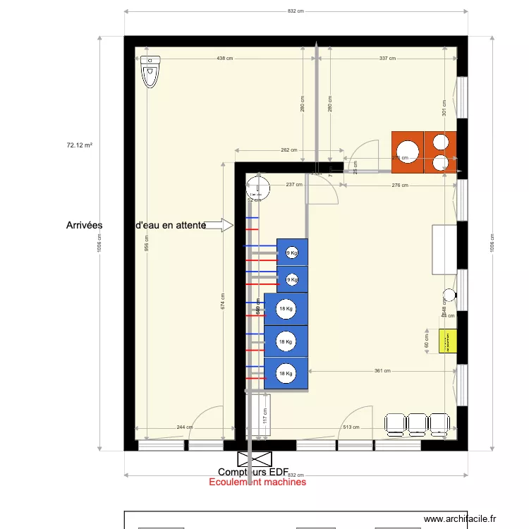 Ustarritz. Plan de 0 pièce et 0 m2 Ustarritz. Plan de 0 pièce et 0 m2