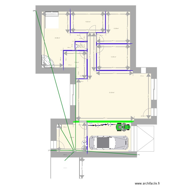 maison 130. Plan de 0 pièce et 0 m2